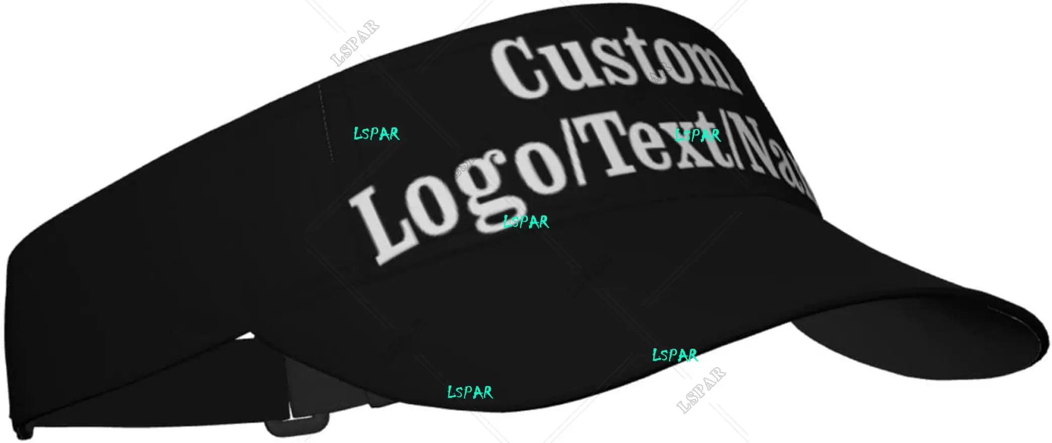 

Unisex Sport Sun Visor Hats Custom Hats for Men Women Customize Personalized Logo Image Text Name Hat