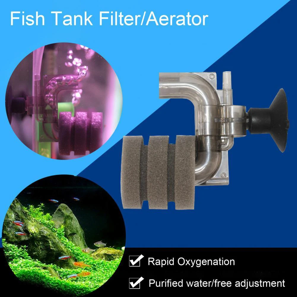 Mini Fish Tank Filter Multi-layer Increase Oxygen Biological Sponge Filter Aquarium Supplies With Strong Suction Cup
Mini Fish Tank Filter Multi-layer Increase Oxygen Biological Sponge Filter Aquarium Supplies With Strong Suction Cup