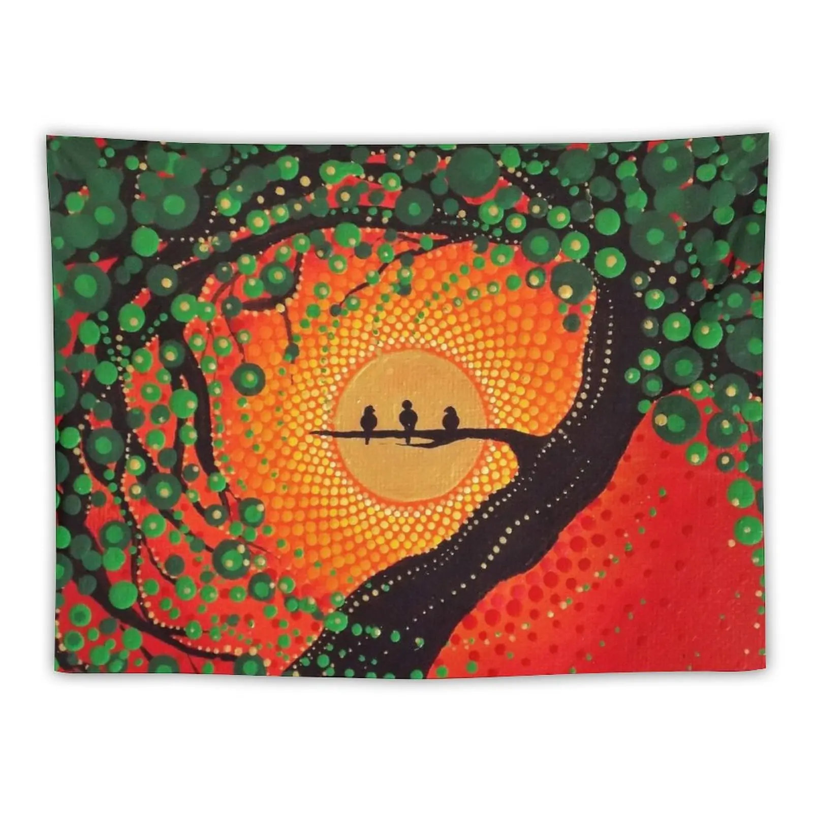 

Rasta Three Little Birds Tapestry Wall Hanging Decoration Pictures Room Wall Bedroom Decor Tapestry