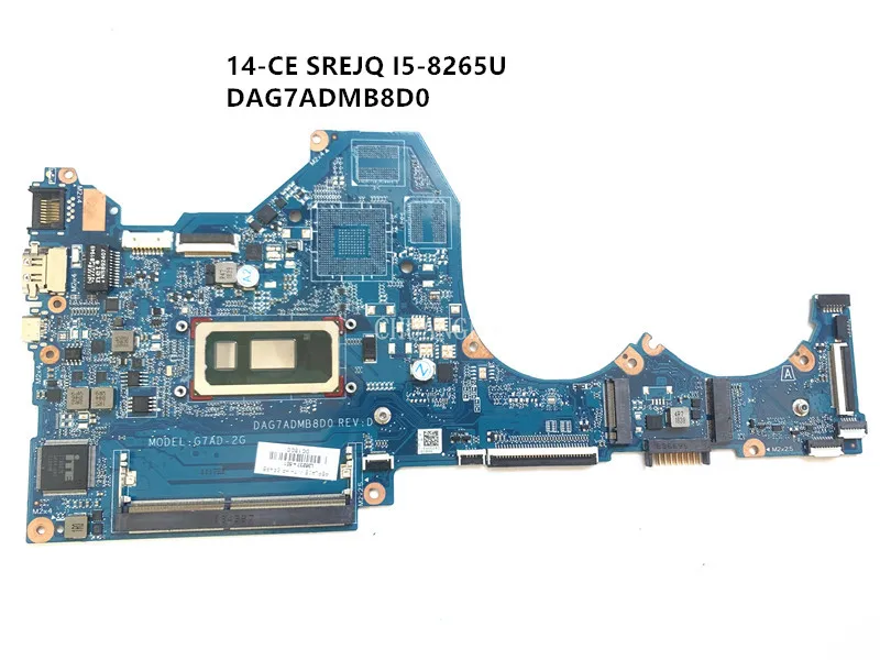 L36238-001 L36238-601 With SRFFX i5-8265U CPU DAG7ADMB8D0 For HP PAVILION 14-CE 14-CE0597SA Laptop Motherboard DDR4
L36238-001 L36238-601 With SRFFX i5-8265U CPU DAG7ADMB8D0 For HP PAVILION 14-CE 14-CE0597SA Laptop Motherboard DDR4