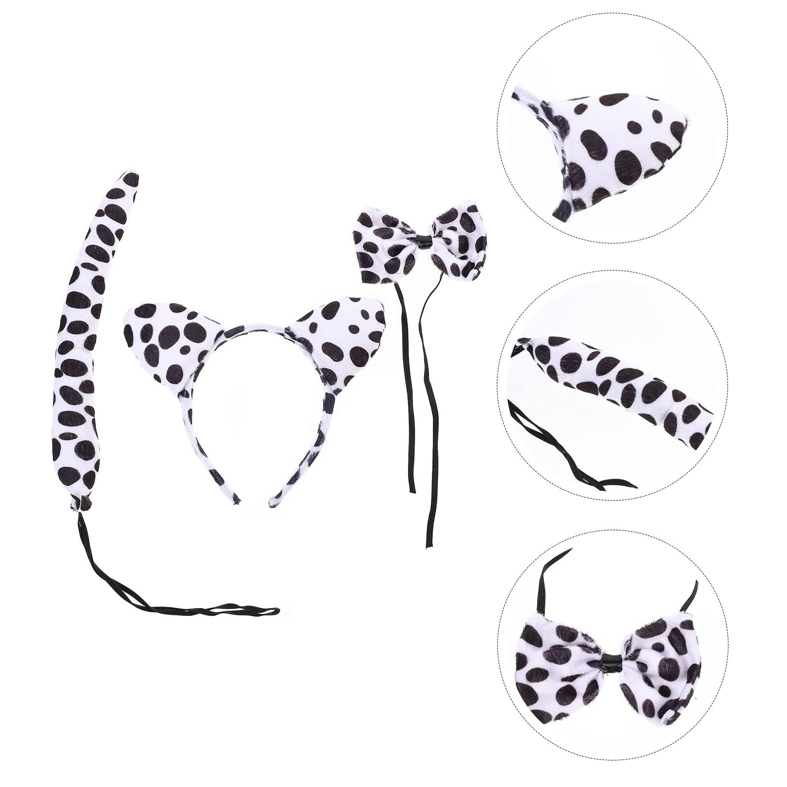 Dalmatians Three Piece Set Puppy Bow Tie Hair Band Clasp Suit Performance Headband
Dalmatians Three Piece Set Puppy Bow Tie Hair Band Clasp Suit Performance Headband