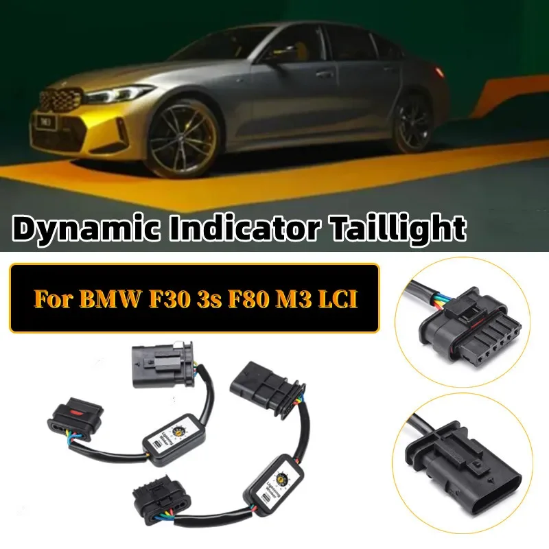 2X Dynamic Turn Signal Indicator LED Taillight Module For BMW 3 Series F30 3s F80 M3 LCI Left & Right Taillight Car Adaptations
2X Dynamic Turn Signal Indicator LED Taillight Module For BMW 3 Series F30 3s F80 M3 LCI Left & Right Taillight Car Adaptations