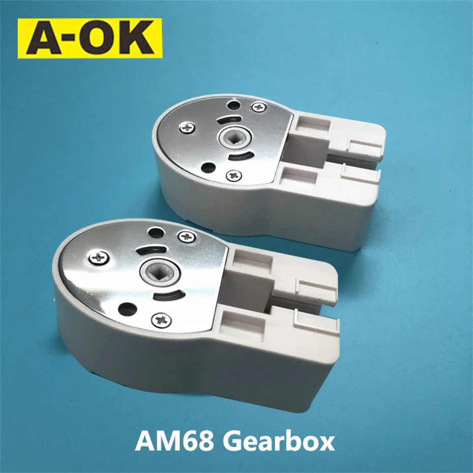 New 2pcs Quiet A-OK AM68 Gearbox for Dooya S Rail,Trietex rail,for all A-OK AM68 Curtai Motor,Track Accessories,with 2pcs Hooks
New 2pcs Quiet A-OK AM68 Gearbox for Dooya S Rail,Trietex rail,for all A-OK AM68 Curtai Motor,Track Accessories,with 2pcs Hooks