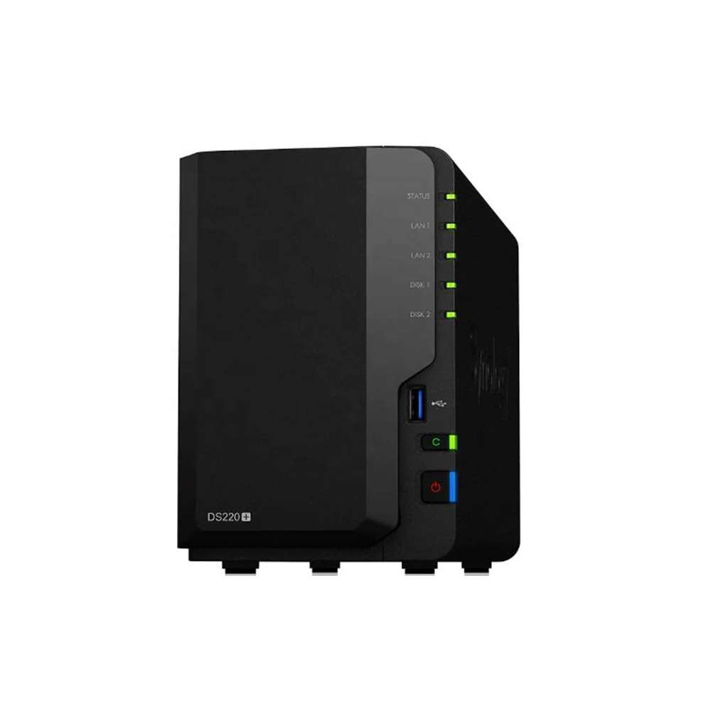 

Новые сетевые накопители YYHC Synology 2 Bay NAS DiskStation DS220 + (бездисковые)