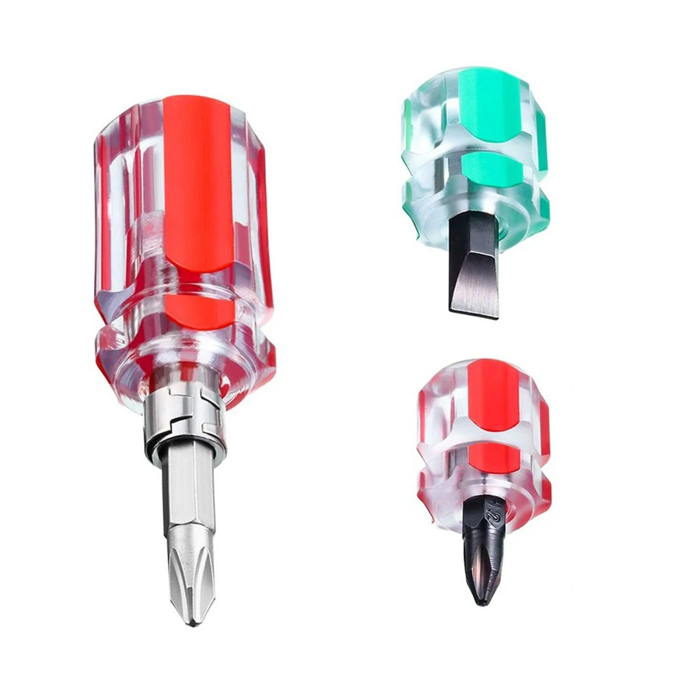 Nutdrivers Screwdriver Short 2-in-1 3pcs Cross Head Driver Flat Hand Tools Impact Interchangeable Multifunction
Nutdrivers Screwdriver Short 2-in-1 3pcs Cross Head Driver Flat Hand Tools Impact Interchangeable Multifunction
