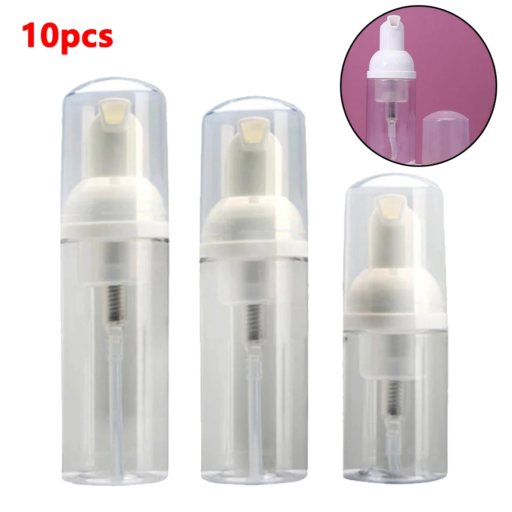 10pcs 30/50/60ml Foaming Soap Bottle Empty Plastic Mousse Facial Cleanser Pump Bottle Travel Refillable Lotion Shampoo Dispenser
10pcs 30/50/60ml Foaming Soap Bottle Empty Plastic Mousse Facial Cleanser Pump Bottle Travel Refillable Lotion Shampoo Dispenser