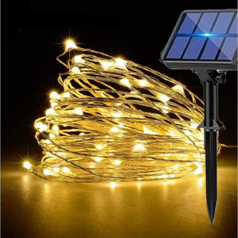 FLSTAR FIRE Solar String Lights Waterproof Outdoor Solar Powered Copper Wire Fairy Lights for Garden Wedding Party Decoration
FLSTAR FIRE Solar String Lights Waterproof Outdoor Solar Powered Copper Wire Fairy Lights for Garden Wedding Party Decoration