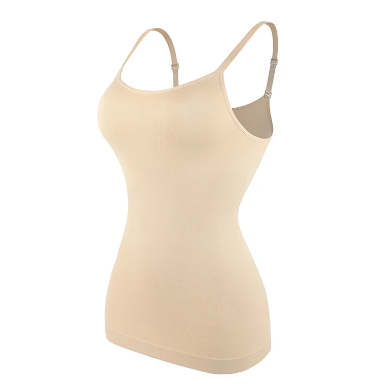 Camisole Shapewear for Plus Size Women Tummy Control Shapewear Shaping Tank Tops Slimming Body Shaper Compression Vest Underwear Camisole Shapewear for Plus Size Women Tummy Control Shapewear Shaping Tank Tops Slimming Body Shaper Compression Vest Underwear