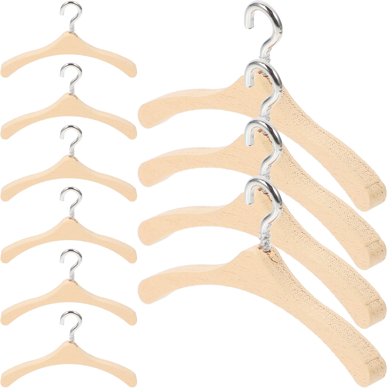 20pcs Small Hanger Coat Hangers Miniature Clothes Rack Small House Wooden Dress Dollhouse Mini Hangers
20pcs Small Hanger Coat Hangers Miniature Clothes Rack Small House Wooden Dress Dollhouse Mini Hangers