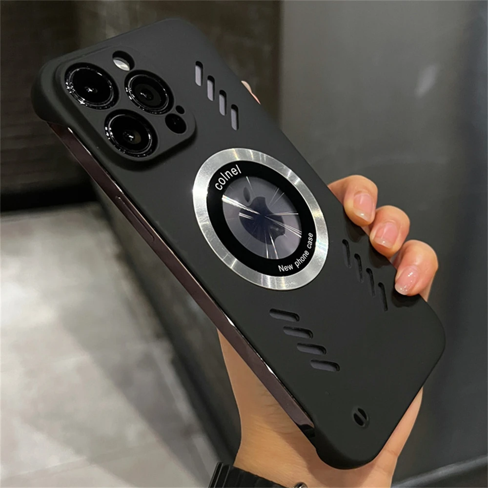 Aero-Mag Frameless Cooling Magnetic MagSafe Case for iPhone – Heat-Dissipating Aero-Mag Frameless Cooling Magnetic MagSafe Case for iPhone – Heat-Dissipating