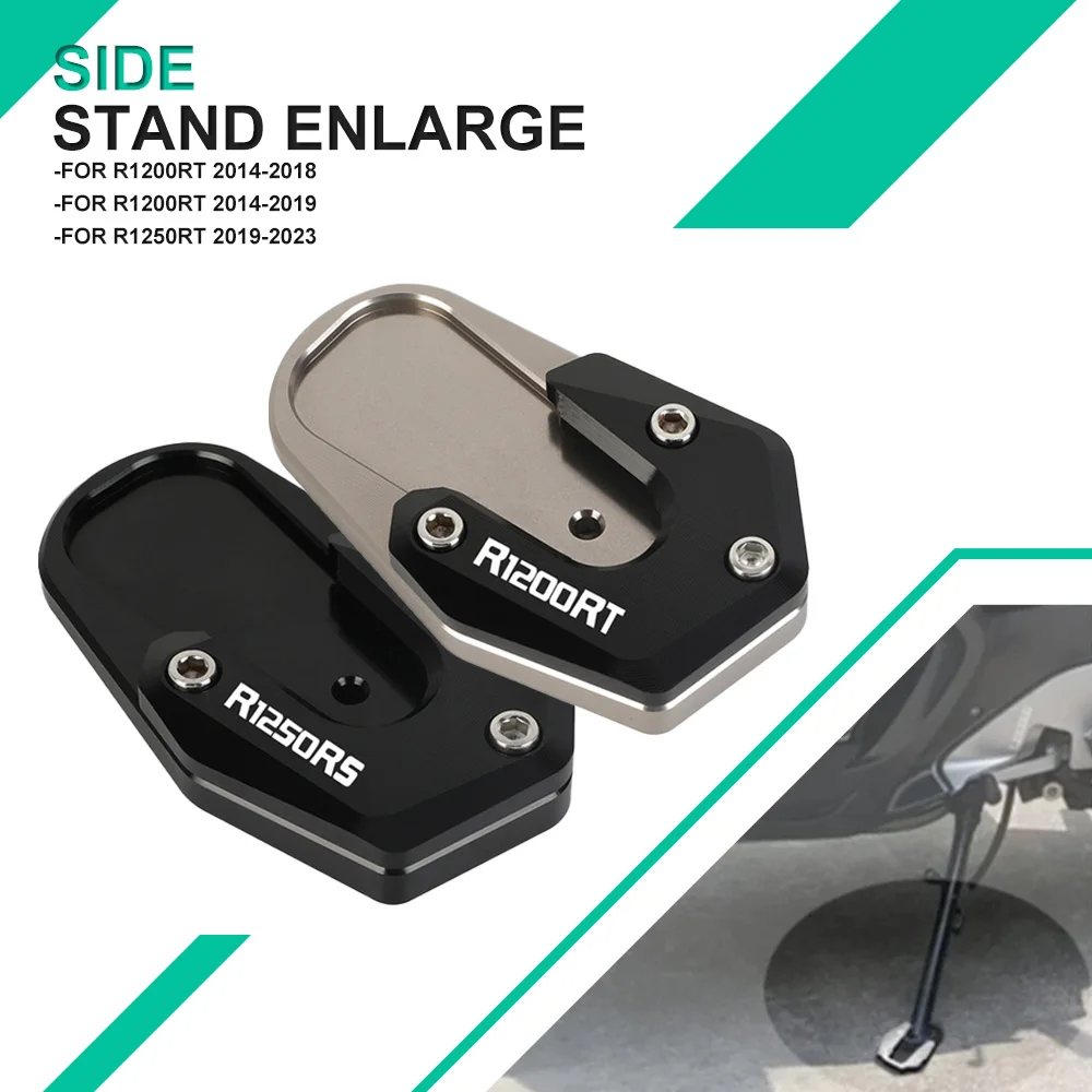 Motorcycles Foot Side Stand Enlarger Plate Pads For BMW R1250RT R1250RS R 1250 R1250 RS RT 1250RS 1250RT 2019-2023 2022 Aluminum
Motorcycles Foot Side Stand Enlarger Plate Pads For BMW R1250RT R1250RS R 1250 R1250 RS RT 1250RS 1250RT 2019-2023 2022 Aluminum