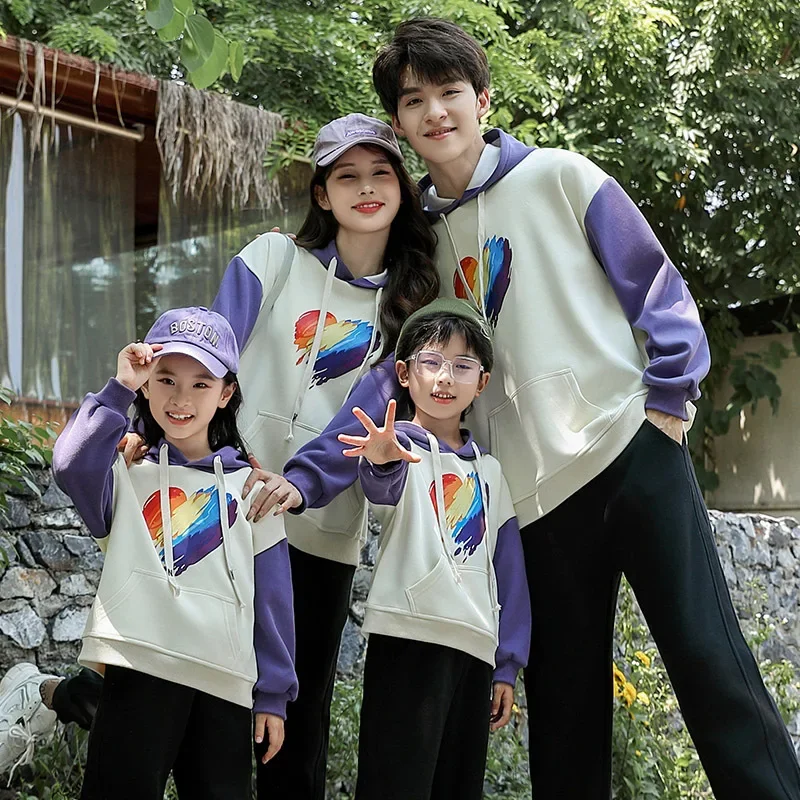 Family Matching Hooded Sweatshirts Dad and Son Matching Outfits for Mom and Daughter Equal Clothes Parent-child Hoodies Sets
Family Matching Hooded Sweatshirts Dad and Son Matching Outfits for Mom and Daughter Equal Clothes Parent-child Hoodies Sets