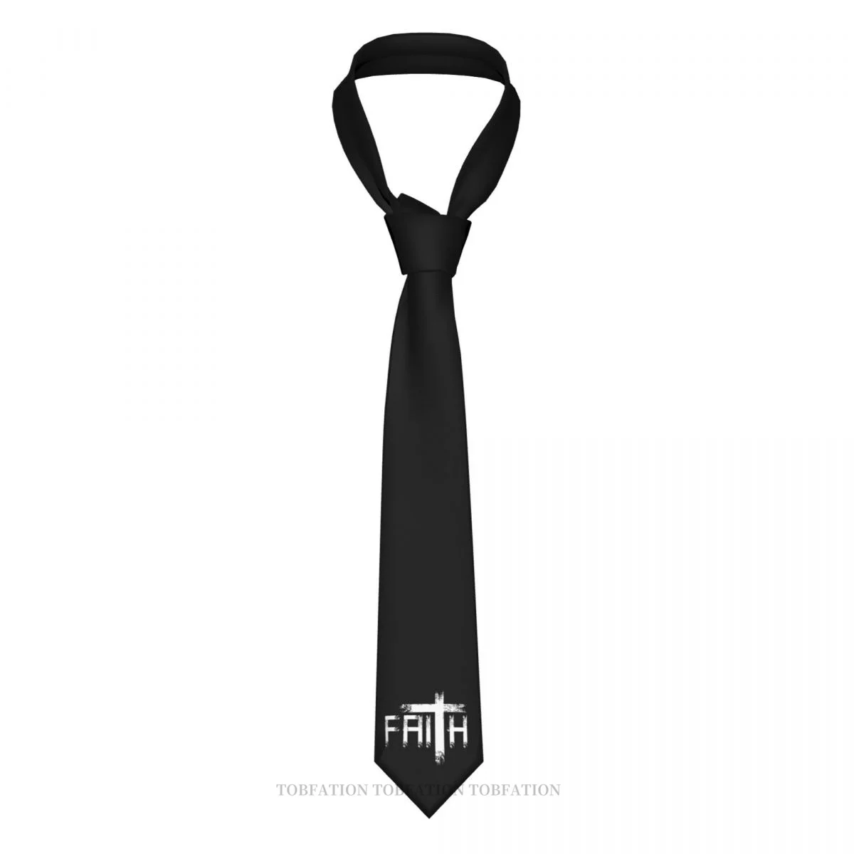 

Jesus Christ The Way The Truth The Life Faith Classic Men's Printed Polyester 8cm Width Necktie Cosplay Party Accessory