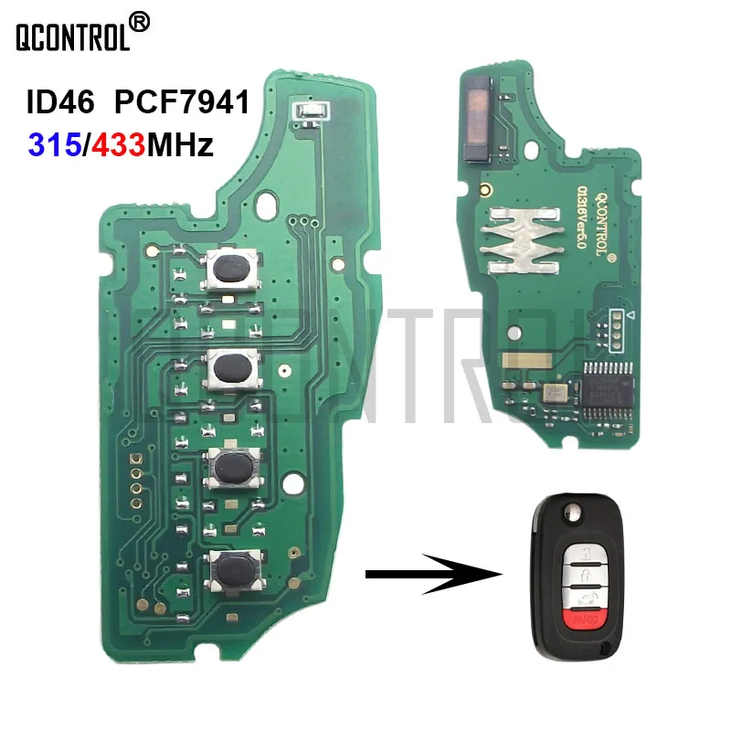 QCONTROL 4 кнопки Автомобильный ключ дистанционного управления печатная плата 315 МГц 433 МГц для Mercedes Benz Smart Fortwo 453 Forfour 2015 2016 2017
QCONTROL 4 кнопки Автомобильный ключ дистанционного управления печатная плата 315 МГц 433 МГц для Mercedes Benz Smart Fortwo 453 Forfour 2015 2016 2017