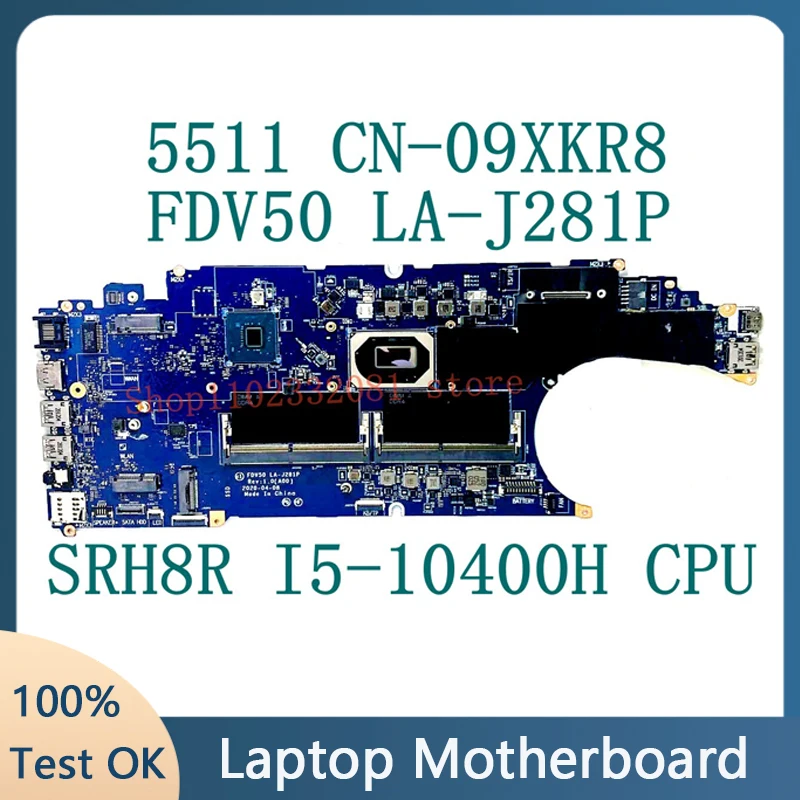 CN-09XKR8 09XKR8 9XKR8 для Dell Latitude 5511 материнская плата для ноутбука FDV50 LA-J281P с процессором SRH8R I5-10400H DDR4 100% Протестировано в порядке
CN-09XKR8 09XKR8 9XKR8 для Dell Latitude 5511 материнская плата для ноутбука FDV50 LA-J281P с процессором SRH8R I5-10400H DDR4 100% Протестировано в порядке