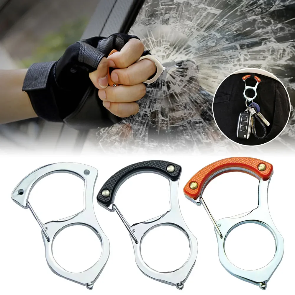 Car Keychain Self-protection Hook Multi-Functional Car Key Buckle Stainless Steel With D Chainand Large Ring Car Interior Parts
Car Keychain Self-protection Hook Multi-Functional Car Key Buckle Stainless Steel With D Chainand Large Ring Car Interior Parts
