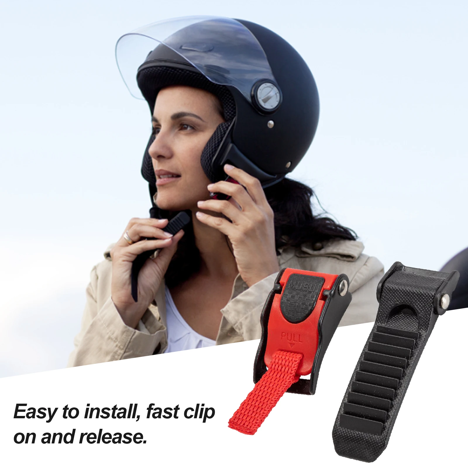 Helmet Buckle Lock Adjustable Quick Release Helmet Clip Motorcycle Accessories Fast Buckles For Racing Car Motorbike Bike Helmet
Helmet Buckle Lock Adjustable Quick Release Helmet Clip Motorcycle Accessories Fast Buckles For Racing Car Motorbike Bike Helmet