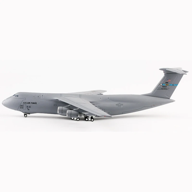 

Die cast C-5M US Air Force transport aircraft alloy model 1:400 scale toy gift collection simulation display