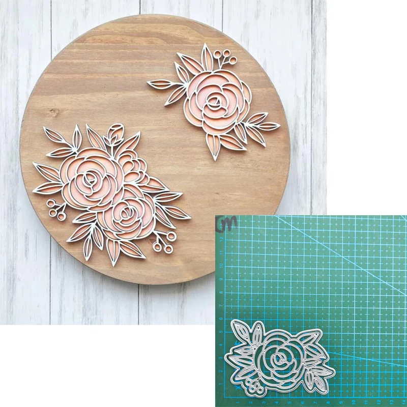 Rose Flower Leave decoration Metal Cutting Dies Stencils Die Cut for DIY Scrapbooking Album Paper Card Embossing New
Rose Flower Leave decoration Metal Cutting Dies Stencils Die Cut for DIY Scrapbooking Album Paper Card Embossing New