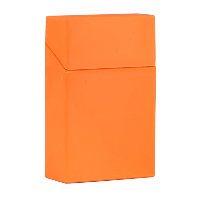 Boîte à cigarettes en plastique multicolore, étui à cigares fin Portable, support poche pour fumer, stockage livraison 4