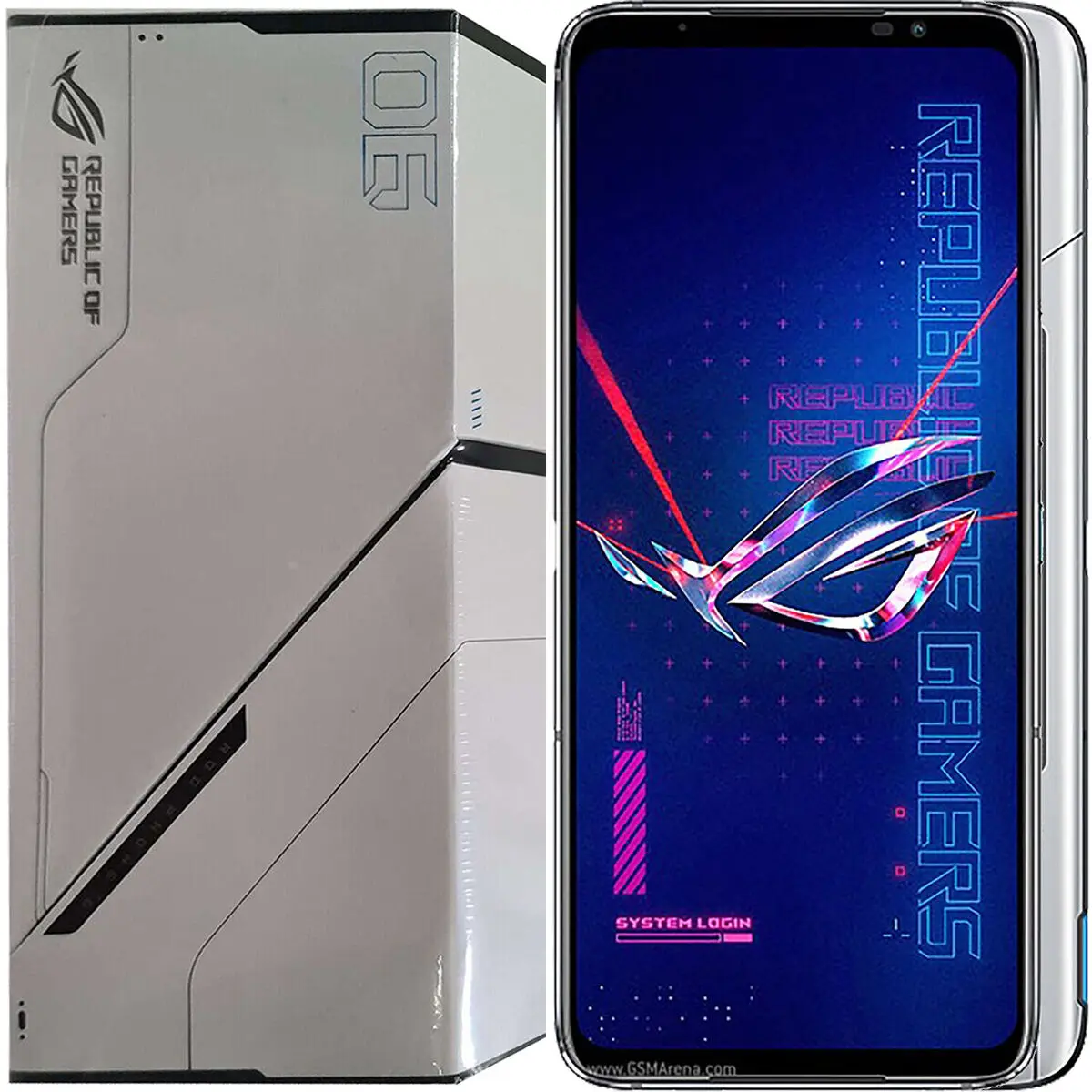 

NEW_Asus_Rog Phone 6 Pro 5G White 512GB + 18GB Dual-SIM Factory Unlocked GSM