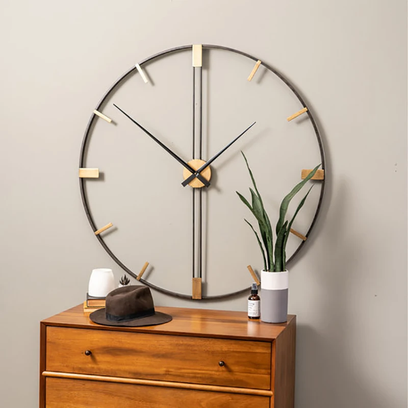 Luxury Creative Wall Clock Modern Design Metal Nordic Silent Wall Watch Large Clocks Wall Decor Living Room Decoration ZY50GZ
Luxury Creative Wall Clock Modern Design Metal Nordic Silent Wall Watch Large Clocks Wall Decor Living Room Decoration ZY50GZ