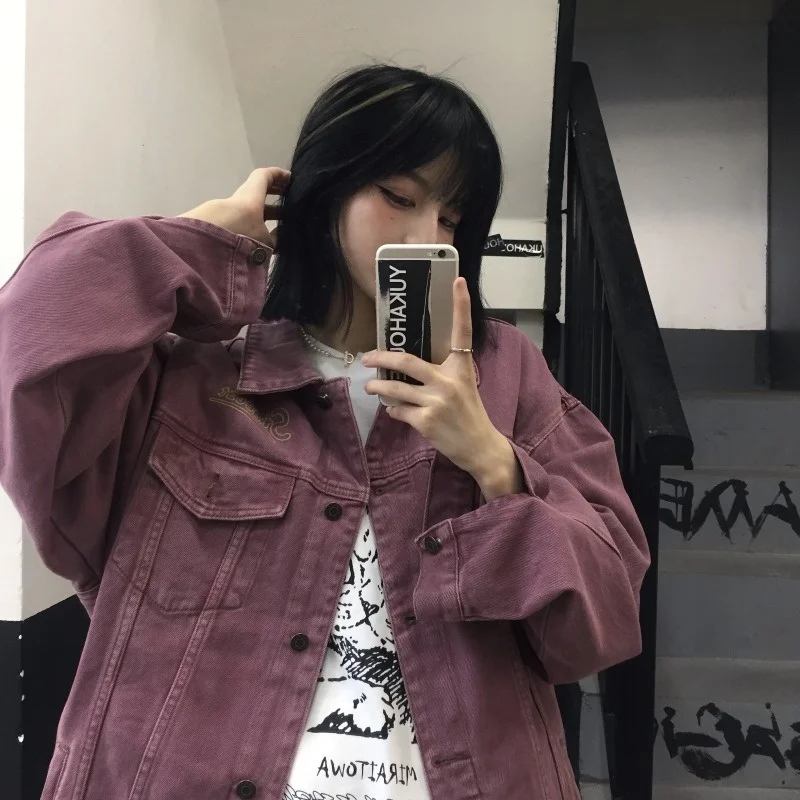 2023 Spring New Korean Version Of American Retro Denim Jacket Loose Casual Workers Jacket Top Female Ins Tide
2023 Spring New Korean Version Of American Retro Denim Jacket Loose Casual Workers Jacket Top Female Ins Tide