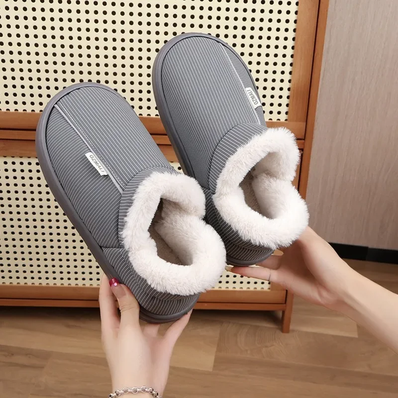 Women's Couple Snow Boots, Fashionable Warm Plush Cotton Shoes, Women's Winter Soft Slippers, New Round Toe Flat Shoes for Women
Women's Couple Snow Boots, Fashionable Warm Plush Cotton Shoes, Women's Winter Soft Slippers, New Round Toe Flat Shoes for Women