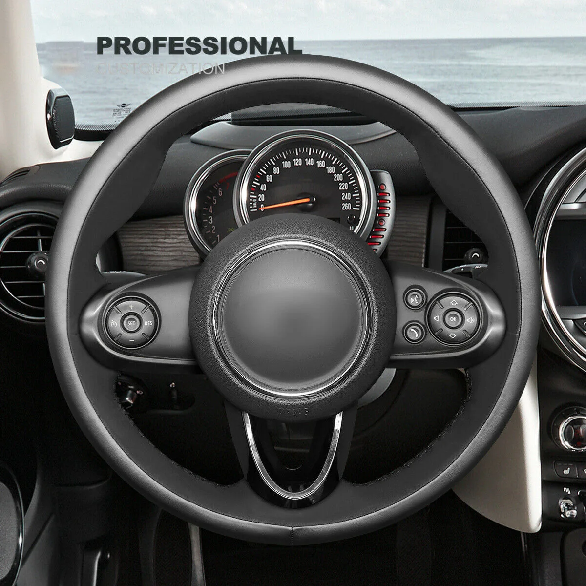 DIY Hand Stitch Leather Suede Steering Wheel Cover For Mini Clubman Convertible (with Bulges) Car Accessories
DIY Hand Stitch Leather Suede Steering Wheel Cover For Mini Clubman Convertible (with Bulges) Car Accessories