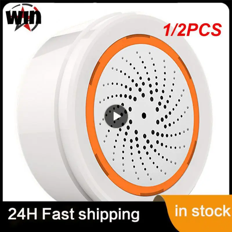 1/2PCS Tuya Smart Sound and Light Siren Sensor 90dB Smart Life Siren Home Security System Tuya Gateway Hub, Used With
1/2PCS Tuya Smart Sound and Light Siren Sensor 90dB Smart Life Siren Home Security System Tuya Gateway Hub, Used With