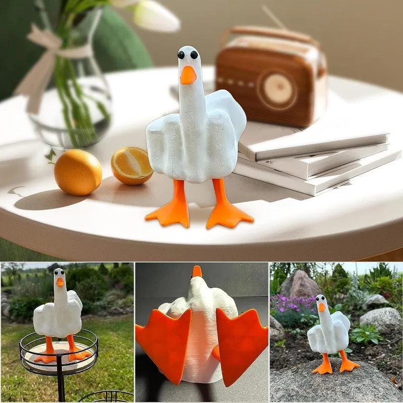 2023New Duck You Creative Middle Finger Duck Ornaments Middle Finger Statue Resin Crafts Ornaments Home Decor Parody Decoration
2023New Duck You Creative Middle Finger Duck Ornaments Middle Finger Statue Resin Crafts Ornaments Home Decor Parody Decoration