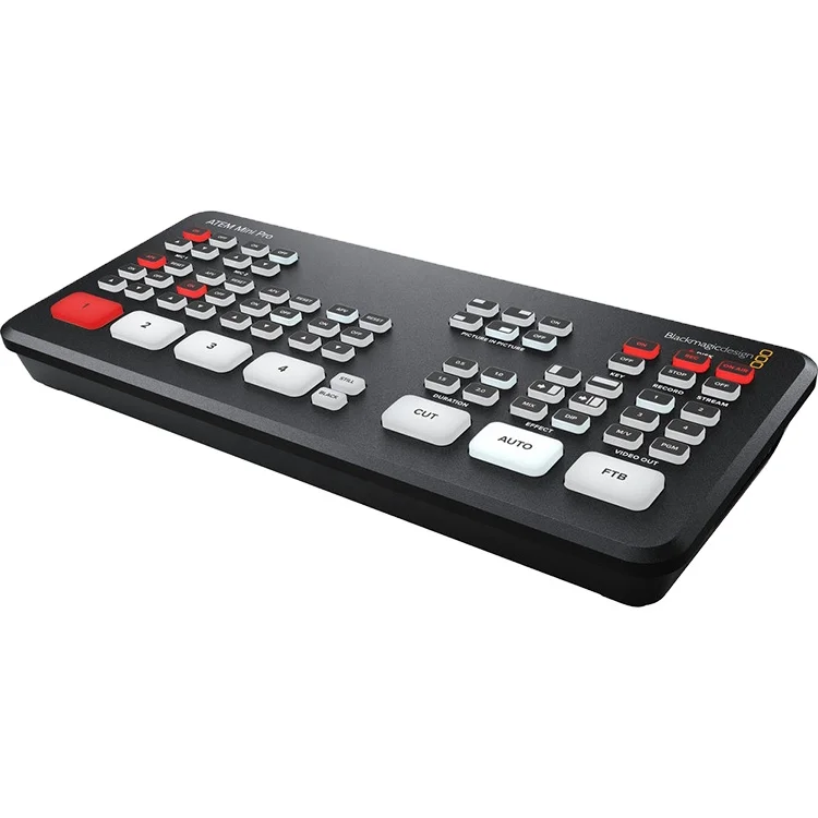 Blackmagic ATEM Mini Pro/ATEM Mini/ ATEM Mini Pro ISO HD-MI Live Stream Switcher Multi-view Recording video switcher
Blackmagic ATEM Mini Pro/ATEM Mini/ ATEM Mini Pro ISO HD-MI Live Stream Switcher Multi-view Recording video switcher