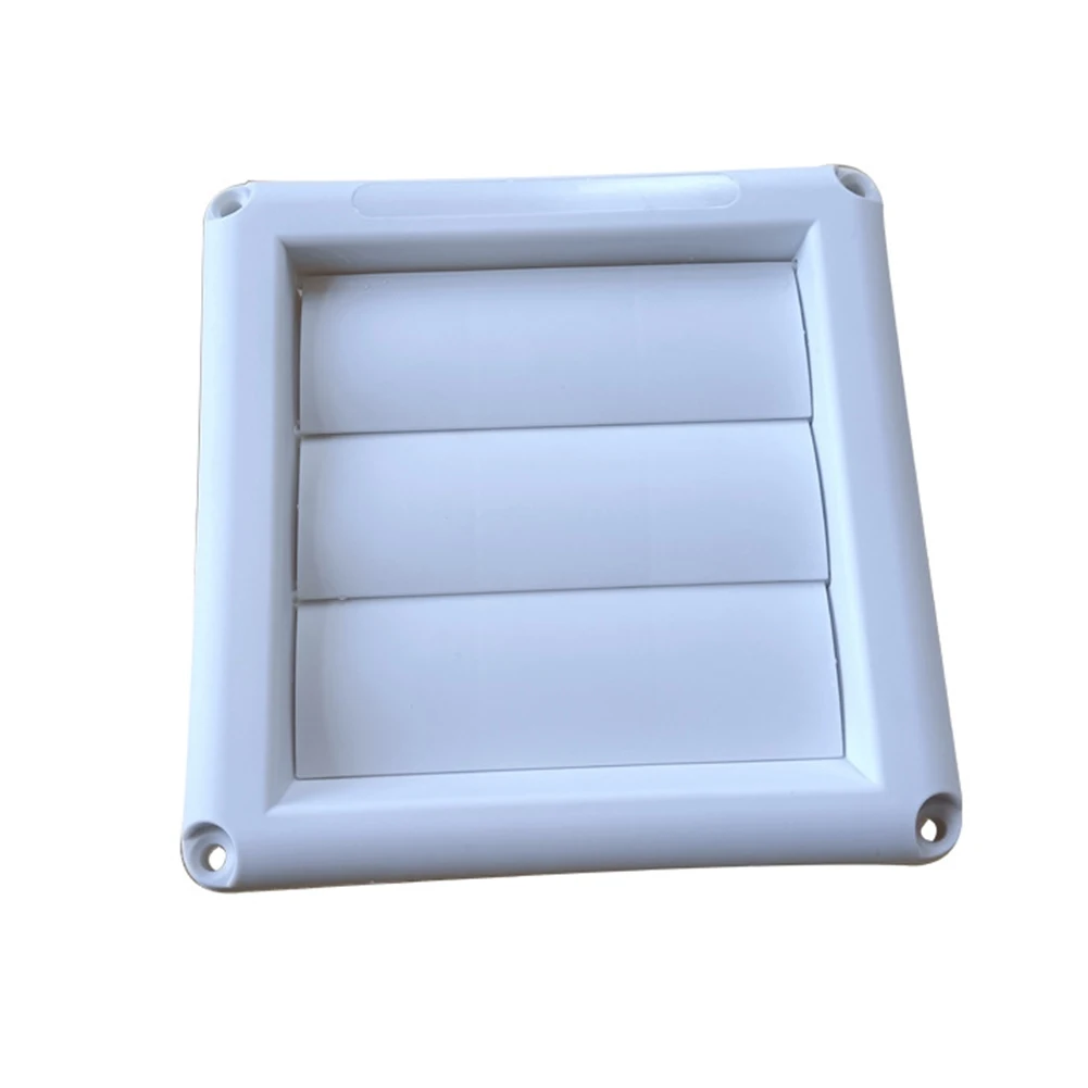 

4-6 Inch Ventilation Cover Exterior Wall Ventilation Grille White Pipe Vent Duct External Exhaust White Weather Proof