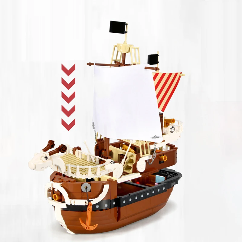 1048PCS MOC The Merri Pirate Ship Building Blocks Movie Game Corsair Pirate Boat Model Bricks Set With Figure Puzzle Toys Gift 1048PCS MOC The Merri Pirate Ship Building Blocks Movie Game Corsair Pirate Boat Model Bricks Set With Figure Puzzle Toys Gift