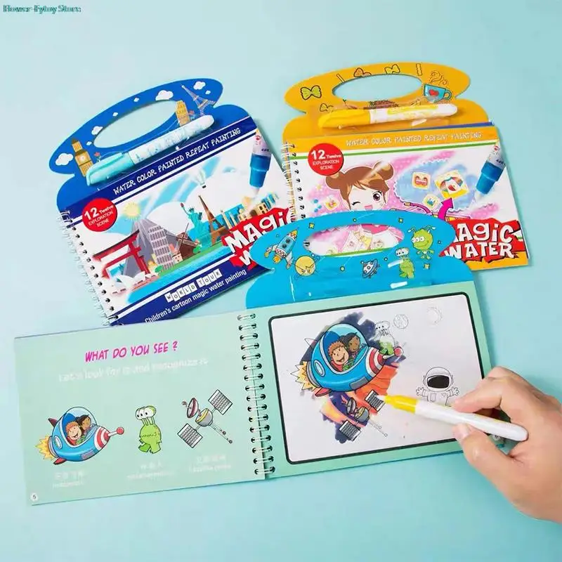 1pc Innovative For Boys and Girls Repeatedly Graffiti Sensory Early Education Toys Children Handheld DIY Magic Water Drawing
1pc Innovative For Boys and Girls Repeatedly Graffiti Sensory Early Education Toys Children Handheld DIY Magic Water Drawing