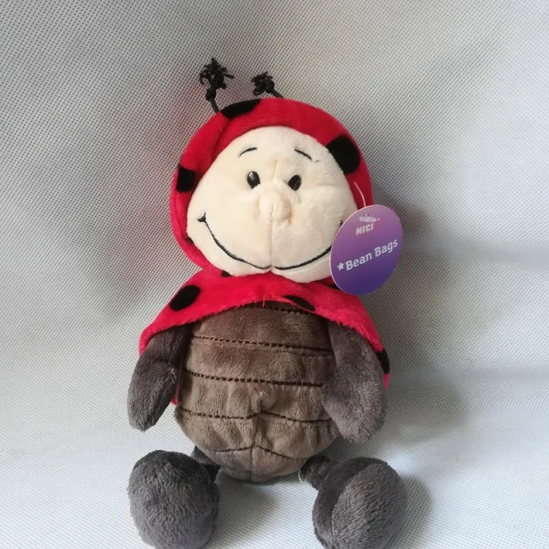 

About 25cm Lovely Ladybird Plush Toy Cute Ladybug Soft Doll Kids' Toy Birthday Gift s0254