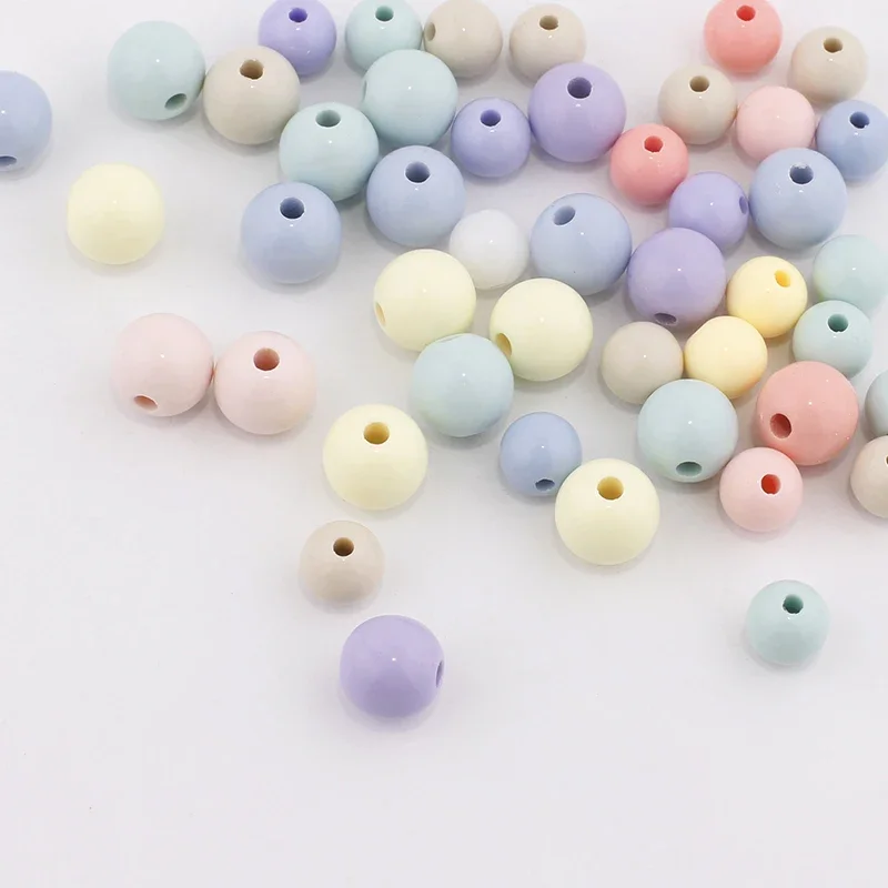 8-10mm Mixed Candy Color Acrylic Beads Glossy Round Loose Spacer Beads for Jewelry Making DIY Bags Necklace Bracelets Supplies
8-10mm Mixed Candy Color Acrylic Beads Glossy Round Loose Spacer Beads for Jewelry Making DIY Bags Necklace Bracelets Supplies