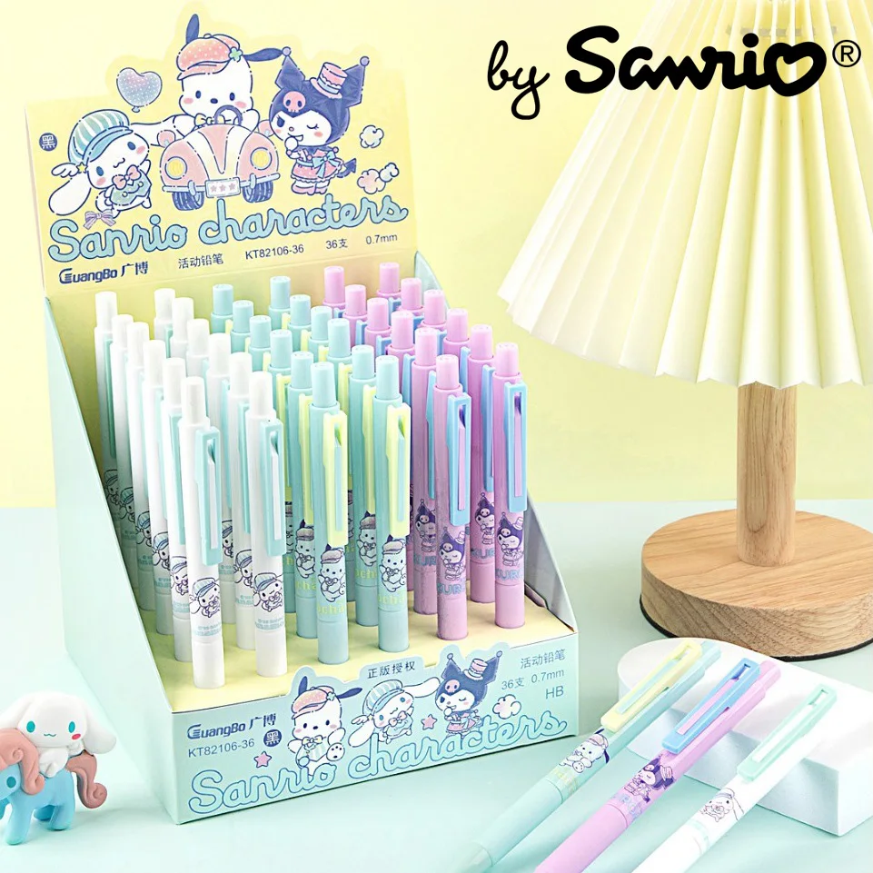 36Pcs/set 0.7Mm Sanrio Kuromi Cinnamoroll Gel Pen Cute Black Refill School & Office Supplies Stationery Kawaii Accessories
36Pcs/set 0.7Mm Sanrio Kuromi Cinnamoroll Gel Pen Cute Black Refill School & Office Supplies Stationery Kawaii Accessories