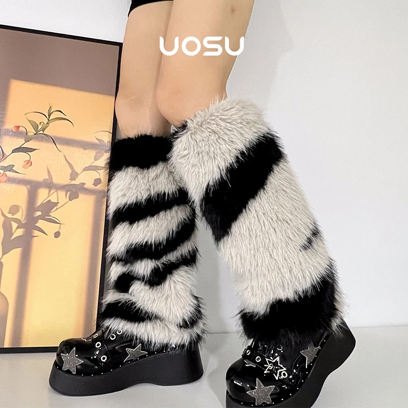 Goth Punk Y2k Девушки Зебра Полосатая искусственная Женская Легинсы Harajuku Plur Rave Clubwear Fluffies длинные сапоги
Goth Punk Y2k Девушки Зебра Полосатая искусственная Женская Легинсы Harajuku Plur Rave Clubwear Fluffies длинные сапоги