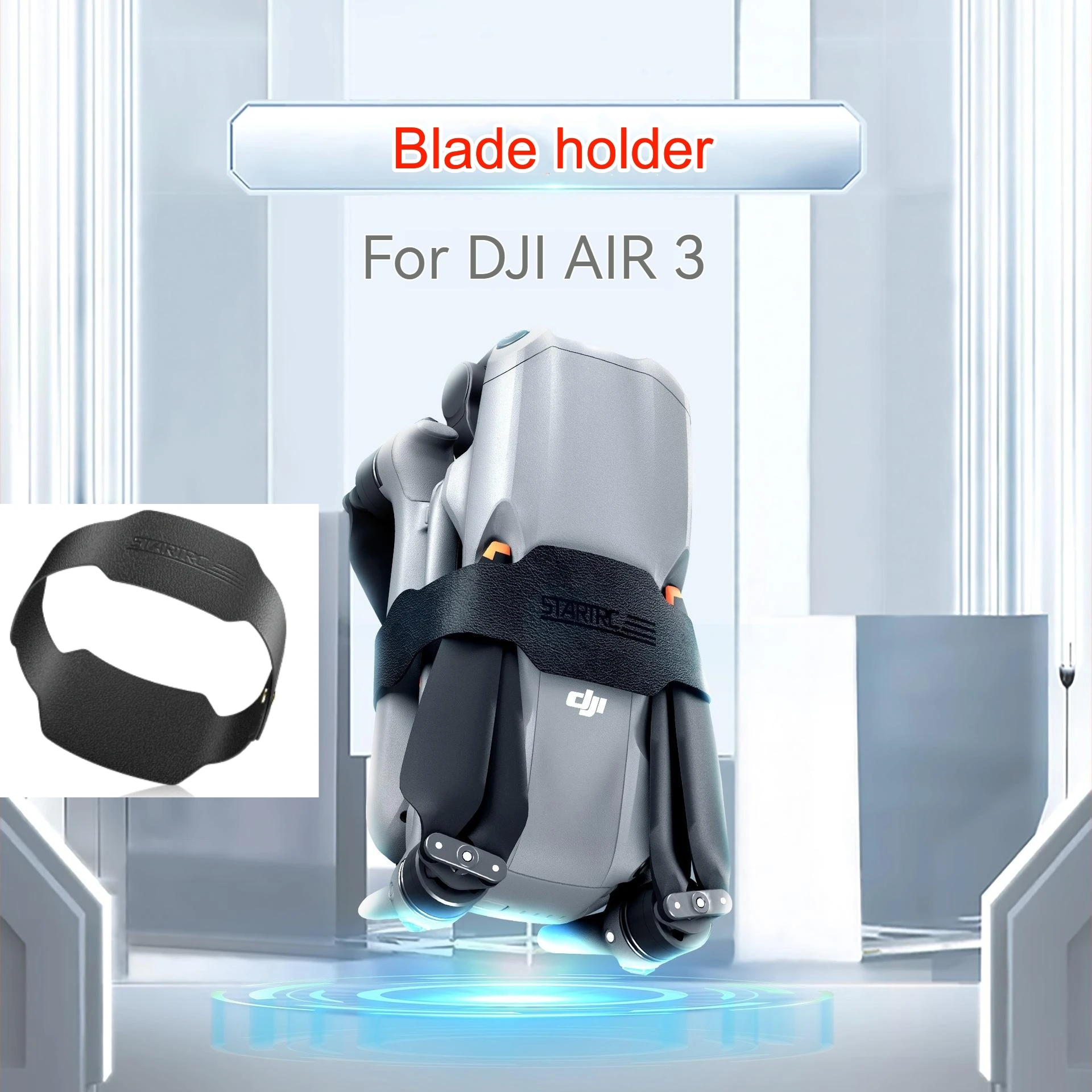 Защитные аксессуары для DJI Air 3 держатель Лопасти пропеллера простой держатель лопасти для DJI Air 3 Аксессуары
Защитные аксессуары для DJI Air 3 держатель Лопасти пропеллера простой держатель лопасти для DJI Air 3 Аксессуары