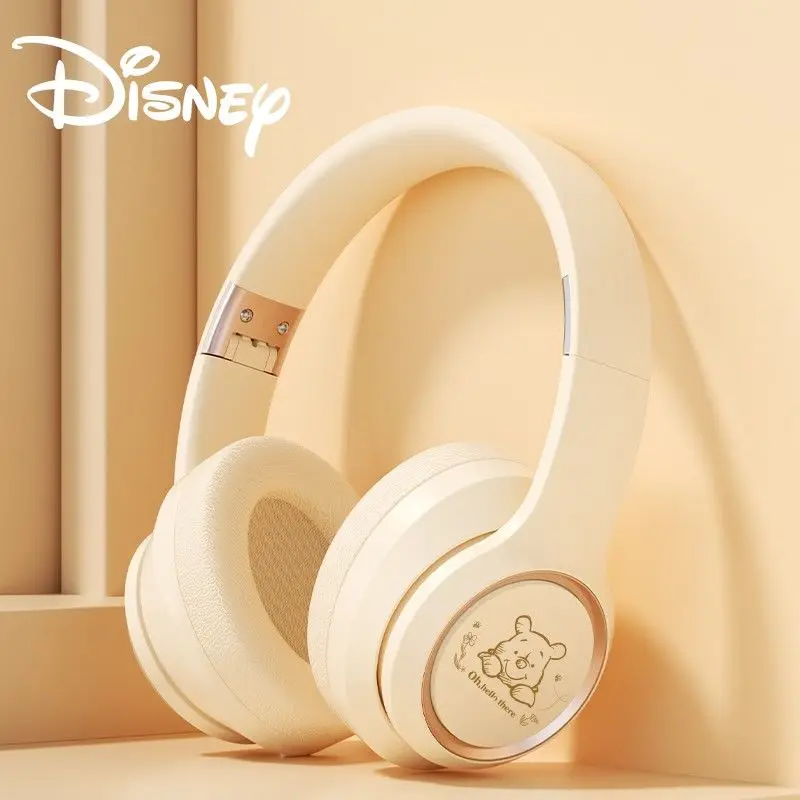Disney Wireless Bluetooth Headphones Cartoon Winnie Foldable Deep Bass Stereo Earphones Noise Cancelling Gaming Headset with Mic
Disney Wireless Bluetooth Headphones Cartoon Winnie Foldable Deep Bass Stereo Earphones Noise Cancelling Gaming Headset with Mic