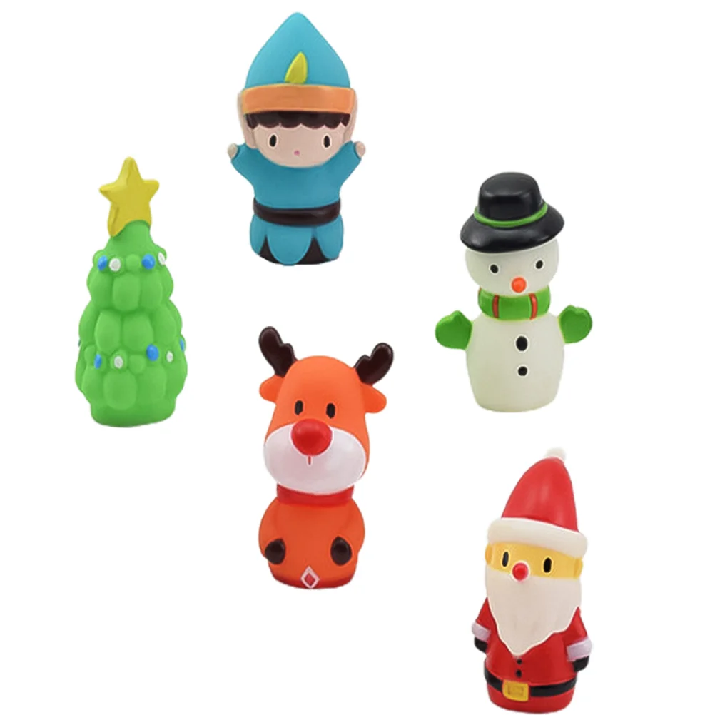 5 Pcs Christmas Finger Children Puppet Toy Mini Puppets Kid Hand Toys Silica Gel 
5 Pcs Christmas Finger Children Puppet Toy Mini Puppets Kid Hand Toys Silica Gel