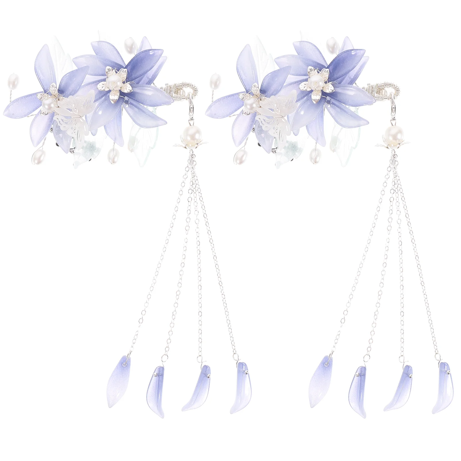 Flower Tassel Hairpins Chinese Style Hair Barrettes Weeding Bride Headwear Hanfu Hair Accessories Women Girls
Flower Tassel Hairpins Chinese Style Hair Barrettes Weeding Bride Headwear Hanfu Hair Accessories Women Girls
