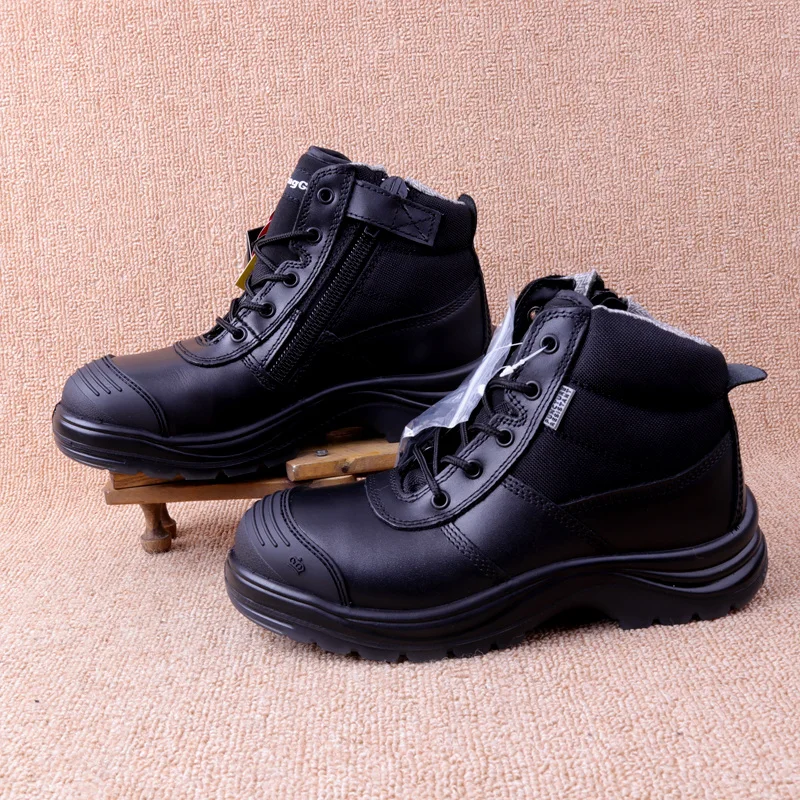 Men`s Steel Toe Cap Genuine leather protective safety working boots mens anti-static shockproof walking hiking boots
Men`s Steel Toe Cap Genuine leather protective safety working boots mens anti-static shockproof walking hiking boots