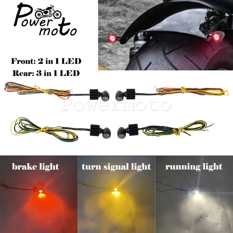 Universal Motorcycle Turn Signal Light 5mm Mini LED Flashing Light Blinker Brake Taillight For Harley Sportster Bobber Chopper
Universal Motorcycle Turn Signal Light 5mm Mini LED Flashing Light Blinker Brake Taillight For Harley Sportster Bobber Chopper