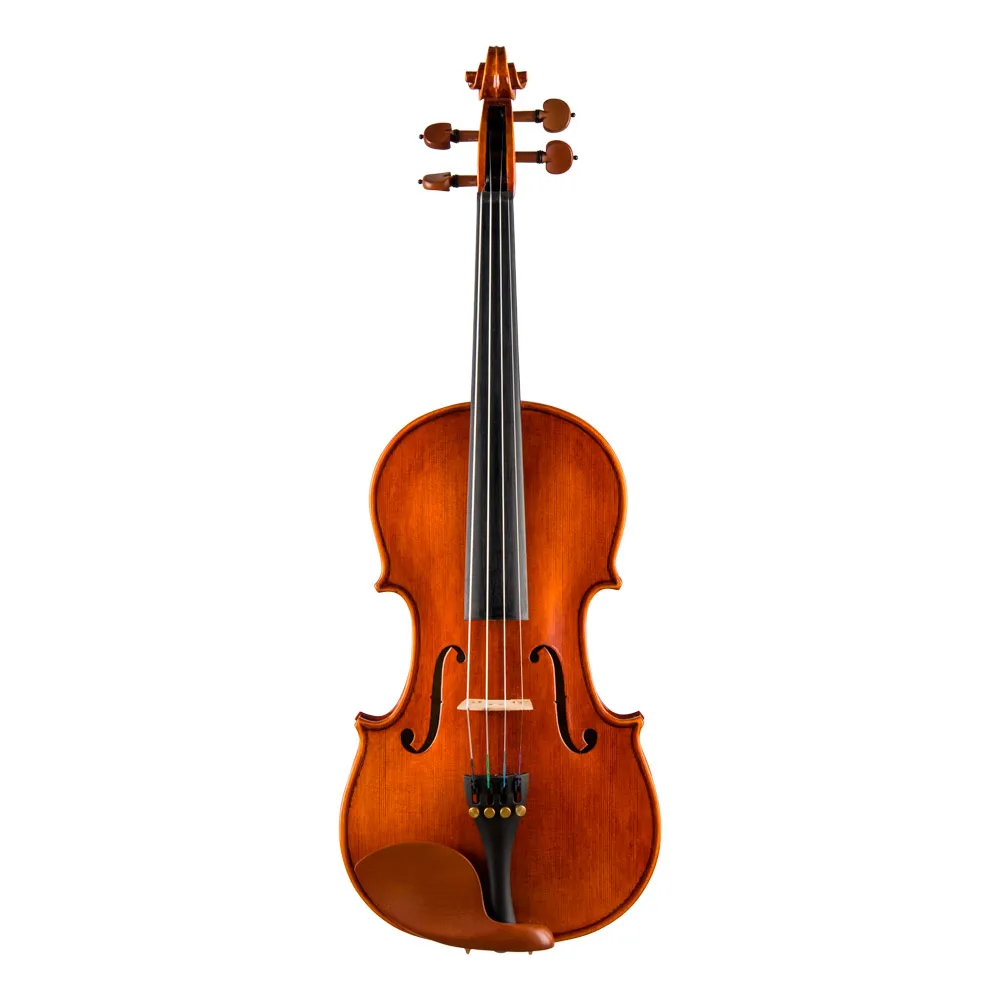 

Скрипка для начинающих V04 Классическая Глянцевая акустическая фотолук из твердой тонковатой древесины