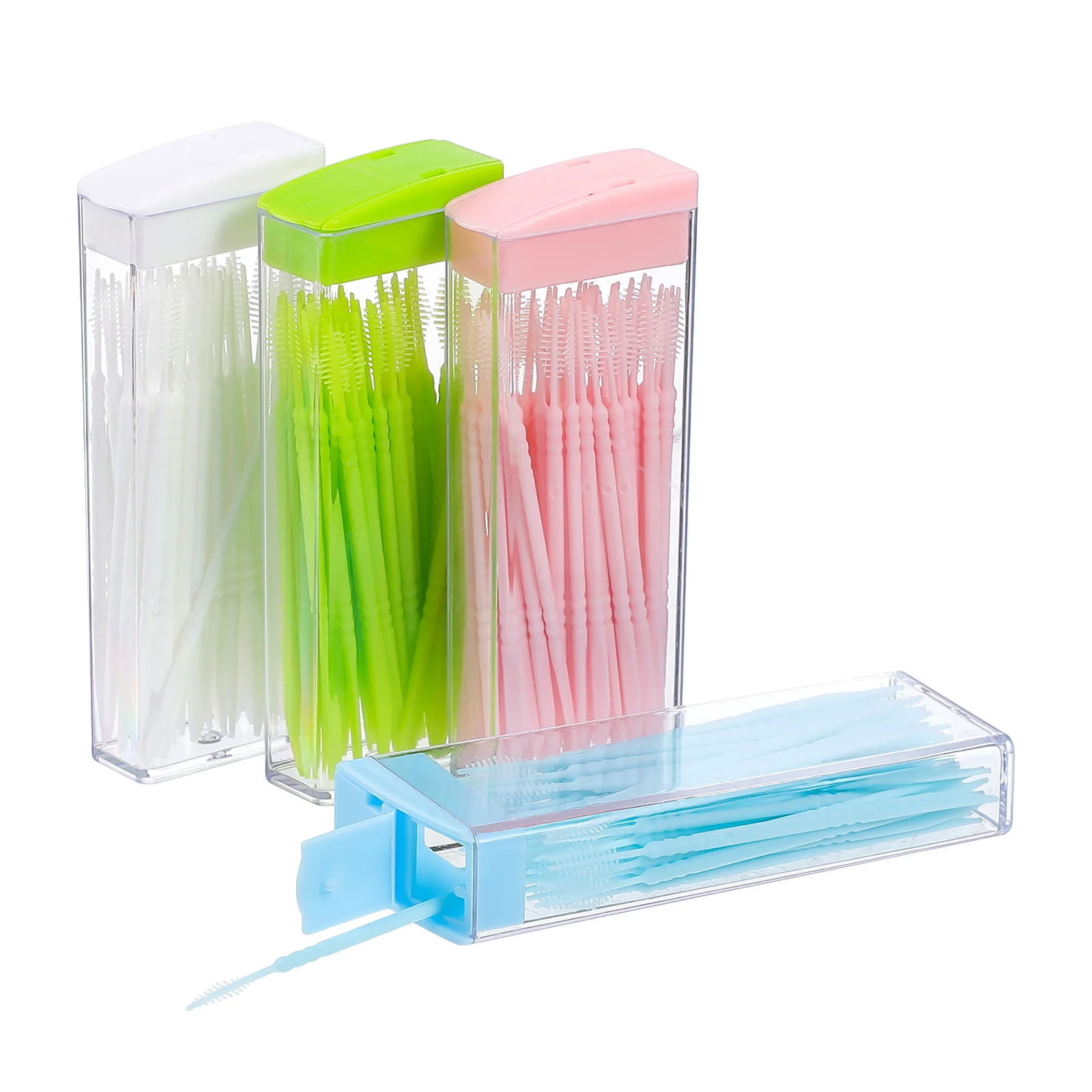 Healifty 200pcs Toothpick Portable Dental Floss Double Head Teethpicks Brush Dental Oral Care Teeth Stick (Random Color)
Healifty 200pcs Toothpick Portable Dental Floss Double Head Teethpicks Brush Dental Oral Care Teeth Stick (Random Color)