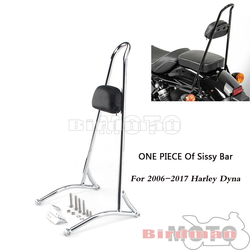 Chrome Motorcycle 20" Tall Passenger Backrest Sissy Bar For Harley Dyna Custom FXD FXDF FXDL FXDB FXDC FXDWG FXDLS 2006-2017
Chrome Motorcycle 20" Tall Passenger Backrest Sissy Bar For Harley Dyna Custom FXD FXDF FXDL FXDB FXDC FXDWG FXDLS 2006-2017