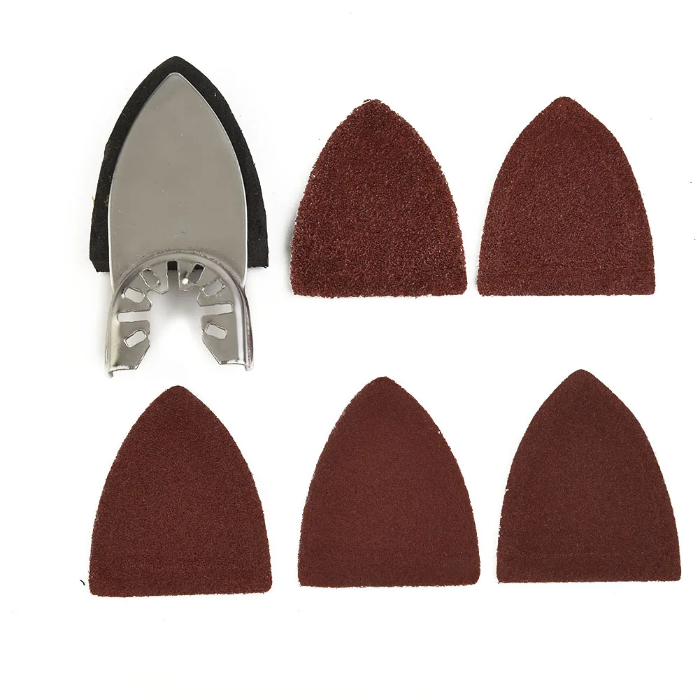 Triangular Sander Power Tool Accessories Multi-Function Sanding 60-240 Grit Polishing 25pcs Oscillating New Set
Triangular Sander Power Tool Accessories Multi-Function Sanding 60-240 Grit Polishing 25pcs Oscillating New Set