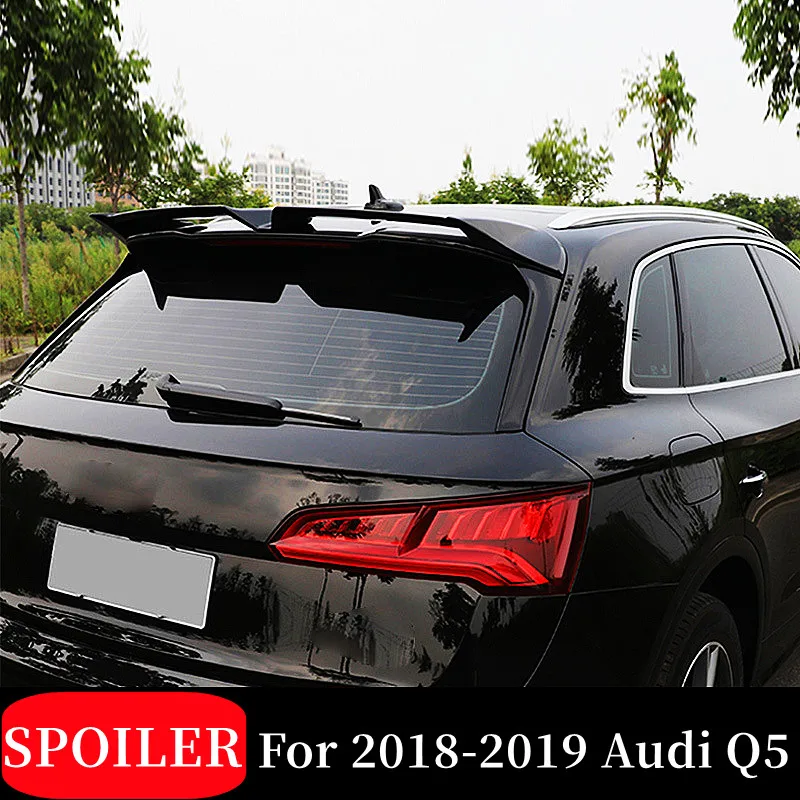 For 2018 2019 Audi Q5 Rear Roof Trunk Lid Car Spoiler Wings ABS Plastic Glossy Black Carbon Exterior Tuning Accessories Part
For 2018 2019 Audi Q5 Rear Roof Trunk Lid Car Spoiler Wings ABS Plastic Glossy Black Carbon Exterior Tuning Accessories Part
